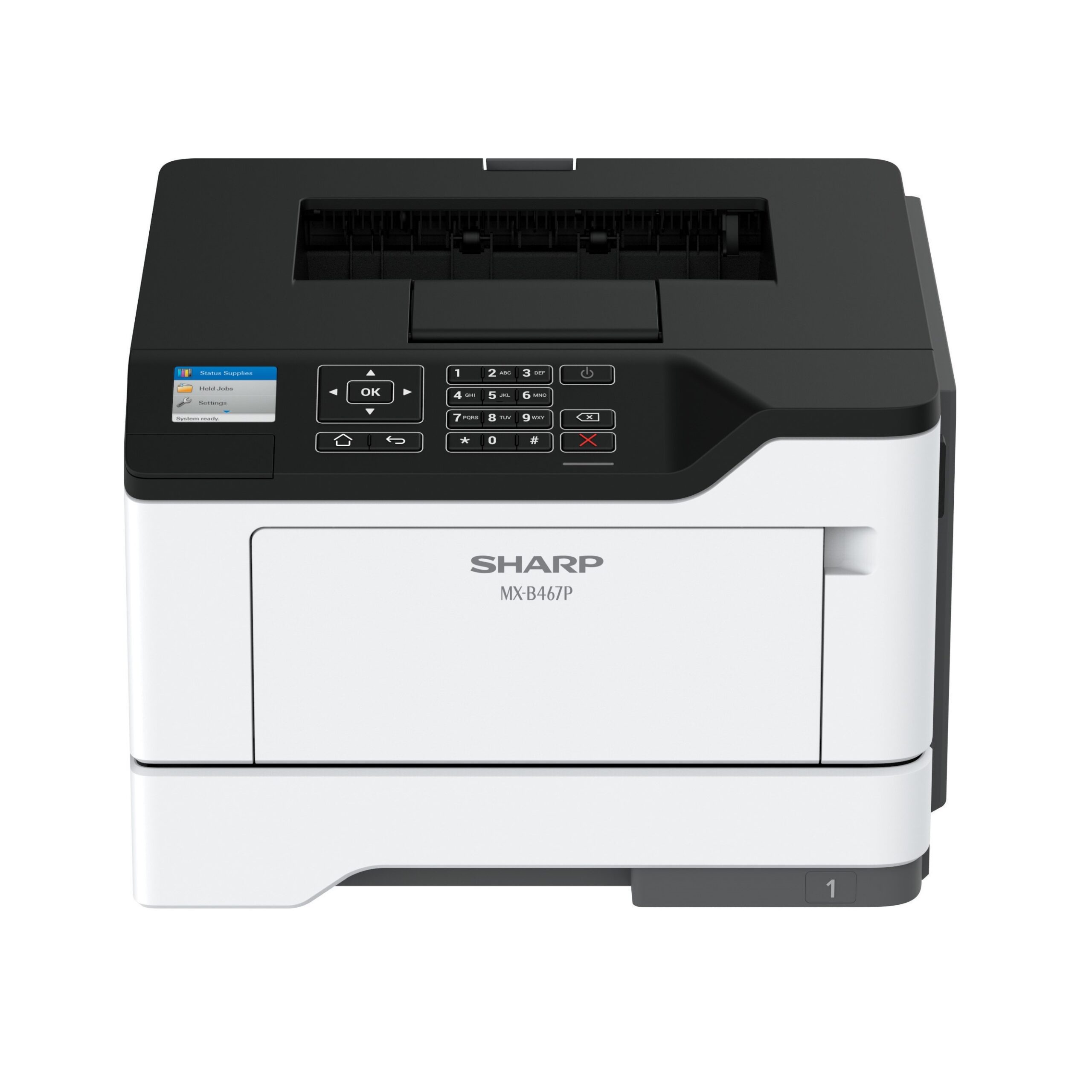 drukarka sharp mx-b467p front